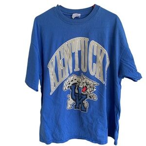 Vintage Tee Shirt Kentucky Wildcats Mens Adult Size XXL BBN 90s Basketball